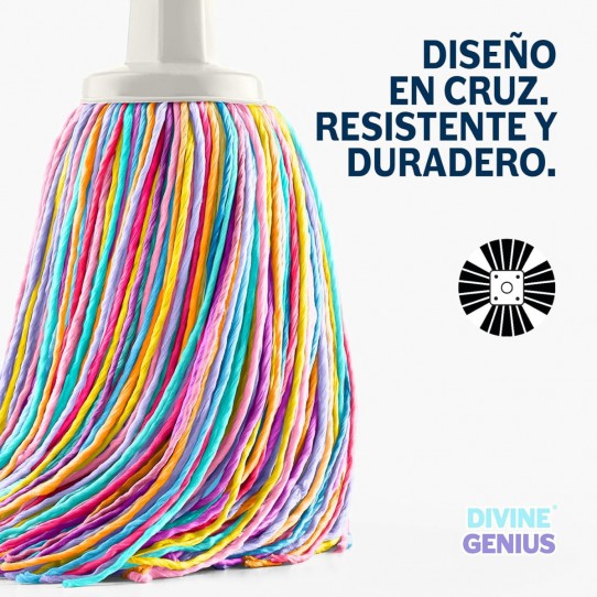 Fregona Microfibras 100% reciclada...