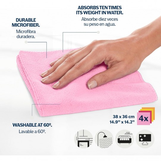 Bayeta de microfibra 100% reciclada...