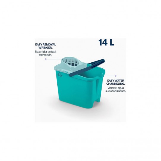 Cubo con escurridor 100% reciclado...