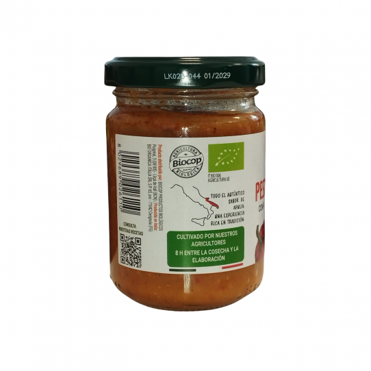 Pesto Calabrese Bio 130g Organica Italia