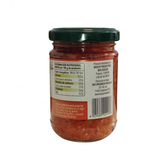 Pesto Pimientos vegano Bio 140g...