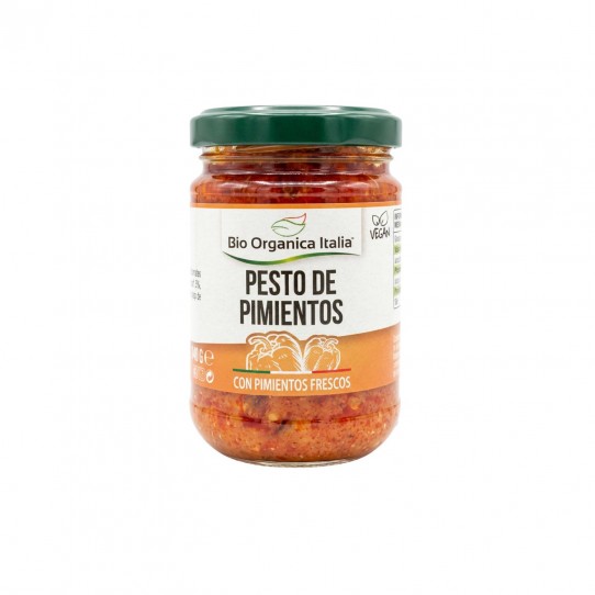 Pesto Pimientos vegano Bio 140g...