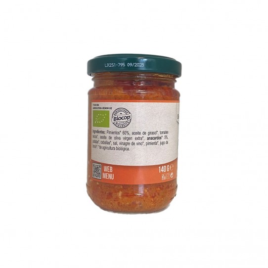 Pesto Pimientos vegano Bio 140g...
