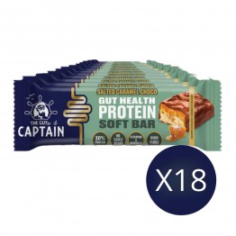 Barrita Chocolate con caramelo salado 18x45g The Gutsy Captain