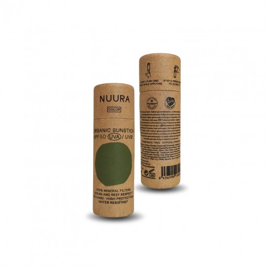 Stick crema solar facial SPF50 Eco...