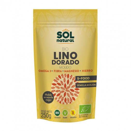 Semillas de Lino dorado molido bio...