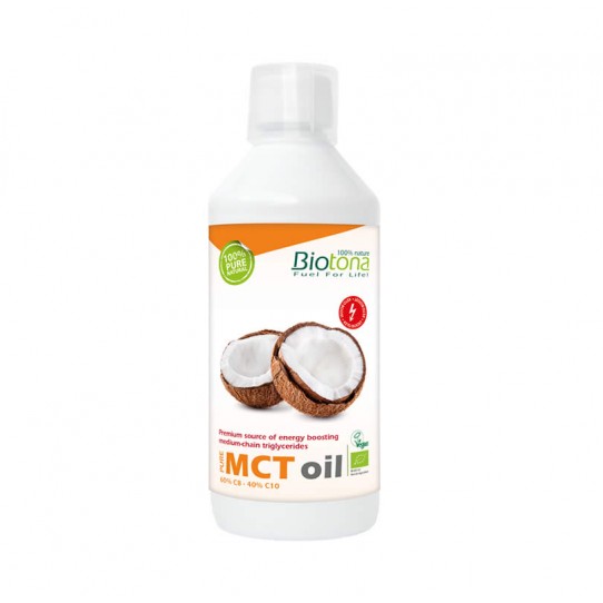 Aceite MCT Puro Coco Vegan Bio 500 ml...