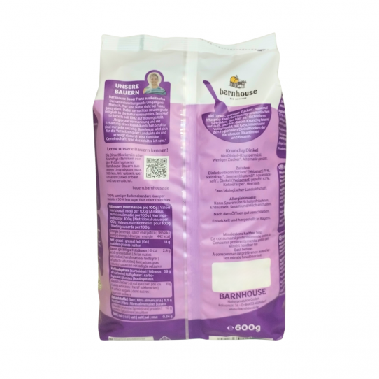 Muesli Krunchy Trigo Espelta 30%...