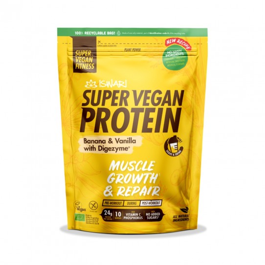 SVF Protein Banana & Vanilla Bio 400g...