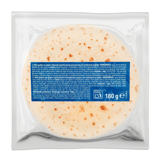 Mini Piadina S/G 180g (4x45g) Schar