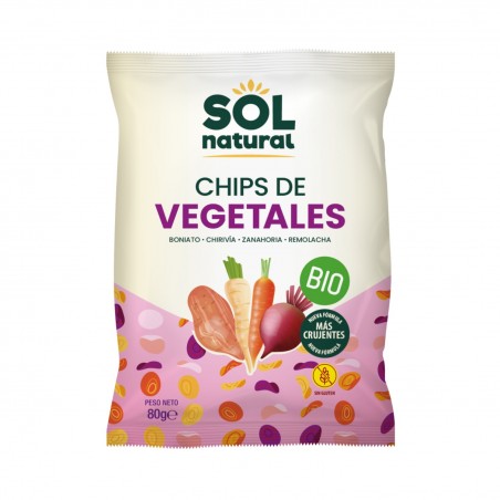 Chips de vegetales Bio 80g Sol Natural