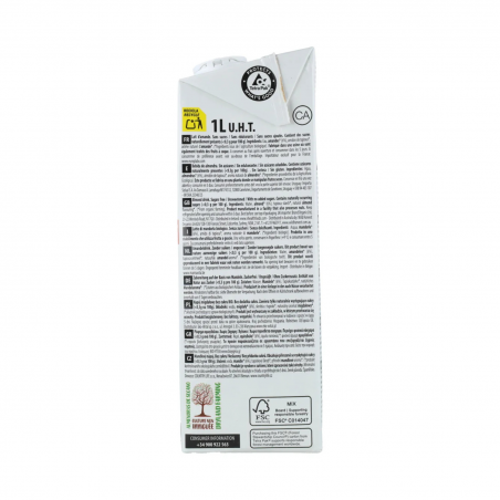 Bebida de almendra nature Sin Azucar Bio 6x1L Ecomil