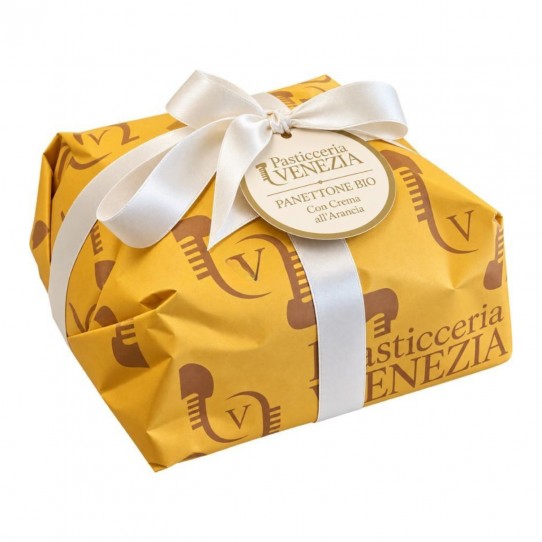 Panettone de naranja relleno de crema...