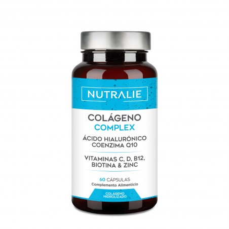 Collagen Complex Acido Hialuronico y Coenzima Q10 60 caps Nutralie