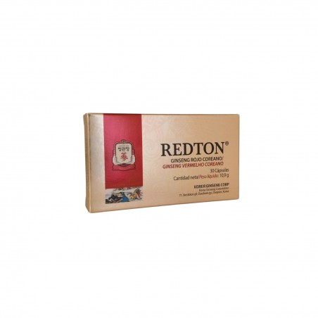 Ginseng rojo koreano 300mg 30 capsulas Redton