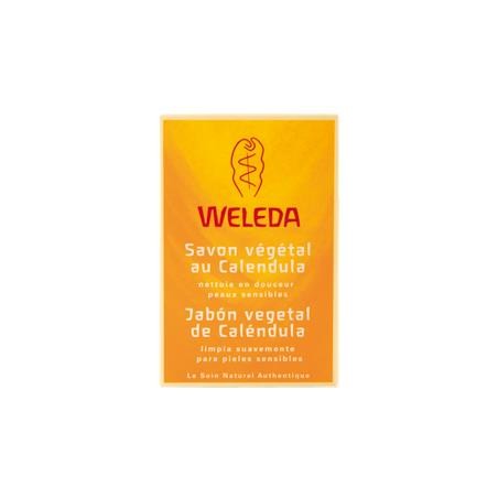 Jabon vegetal de calendula 100g Weleda