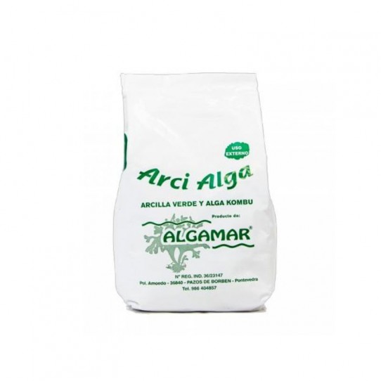 Compra Algamar Arcilla Verde Alga Kombu Polvo 500gr