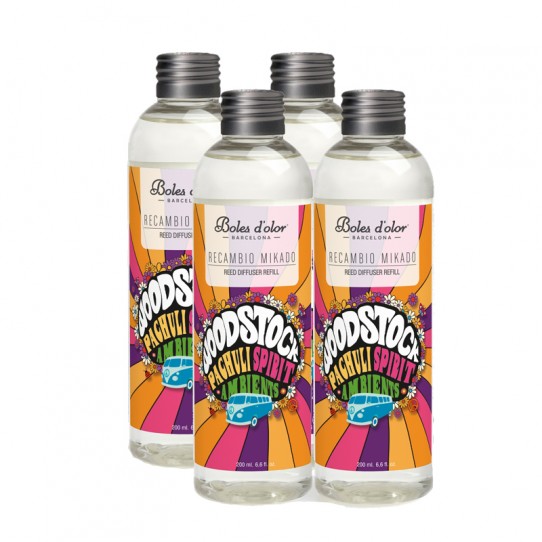 Recambio Mikado 4x200ml Woodstock