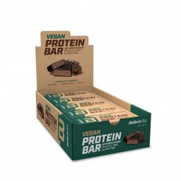 Barritas de proteína vegana chocolate 20x50g BioTechUSA
