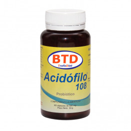 Acidofilo-108 60 capsulas BTD