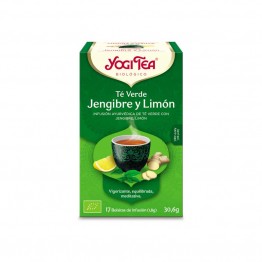 Yogi Tea Te verde, jengibre y limon 17 filtros