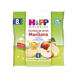 Tortitas de arroz con Manzana Bio 30g Hipp
