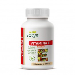 Vitamina E natural 500 mg...