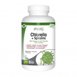 Chlorella+Espirulina bio 500 comp Physalis