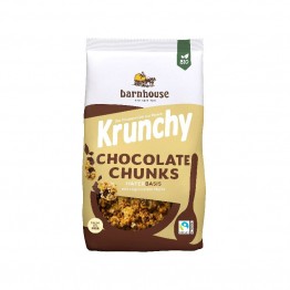 Muesli Krunchy chocolate chunks bio 500g Barnhouse