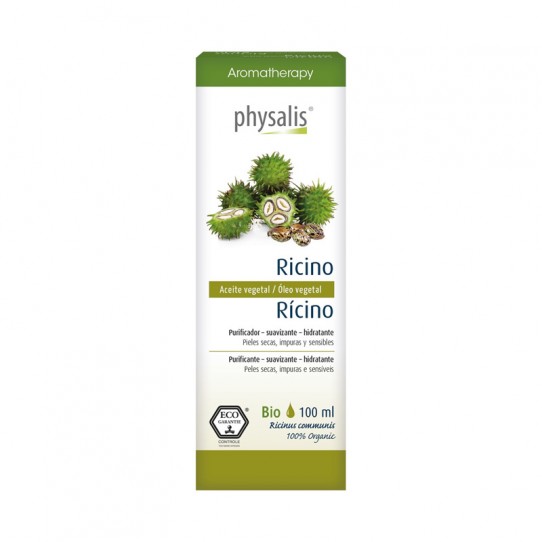 Aceite vegetal de ricino bio 100ml Physalis