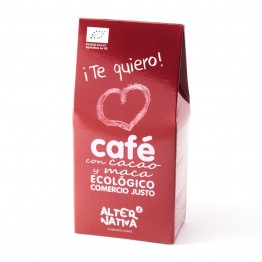 Cafe con cacao y maca "te quiero" molido Bio 125g Alternativa 3