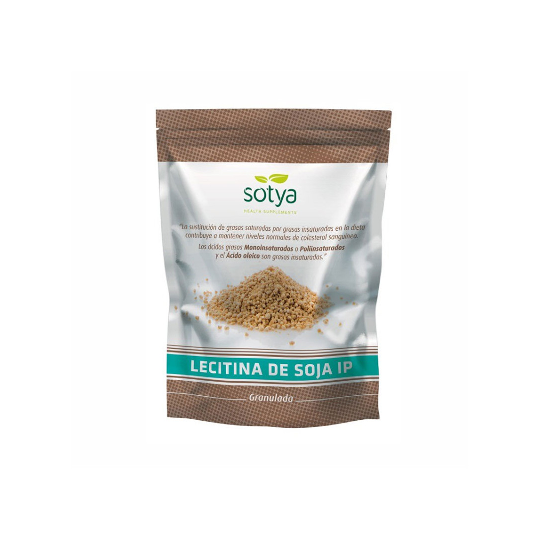 phyto farma lecitina de soja granulada 450g - delaUz