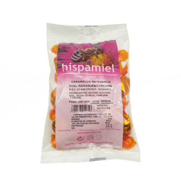 Caramelos Miel Naranja & Curcuma 100g Hispamiel