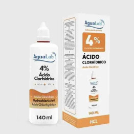 Activador Acido Clorhidrico 4% 140ml AguaLab